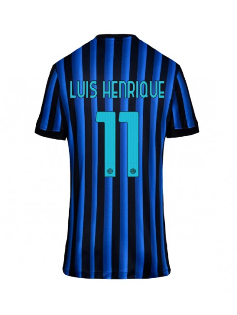 Inter Milan Luis Henrique #11 Heimtrikot für Frauen 2025-26 Kurzarm Inter Milan Luis Henrique #11 Heimtrikot für Frauen 2025-26 Kurzarm